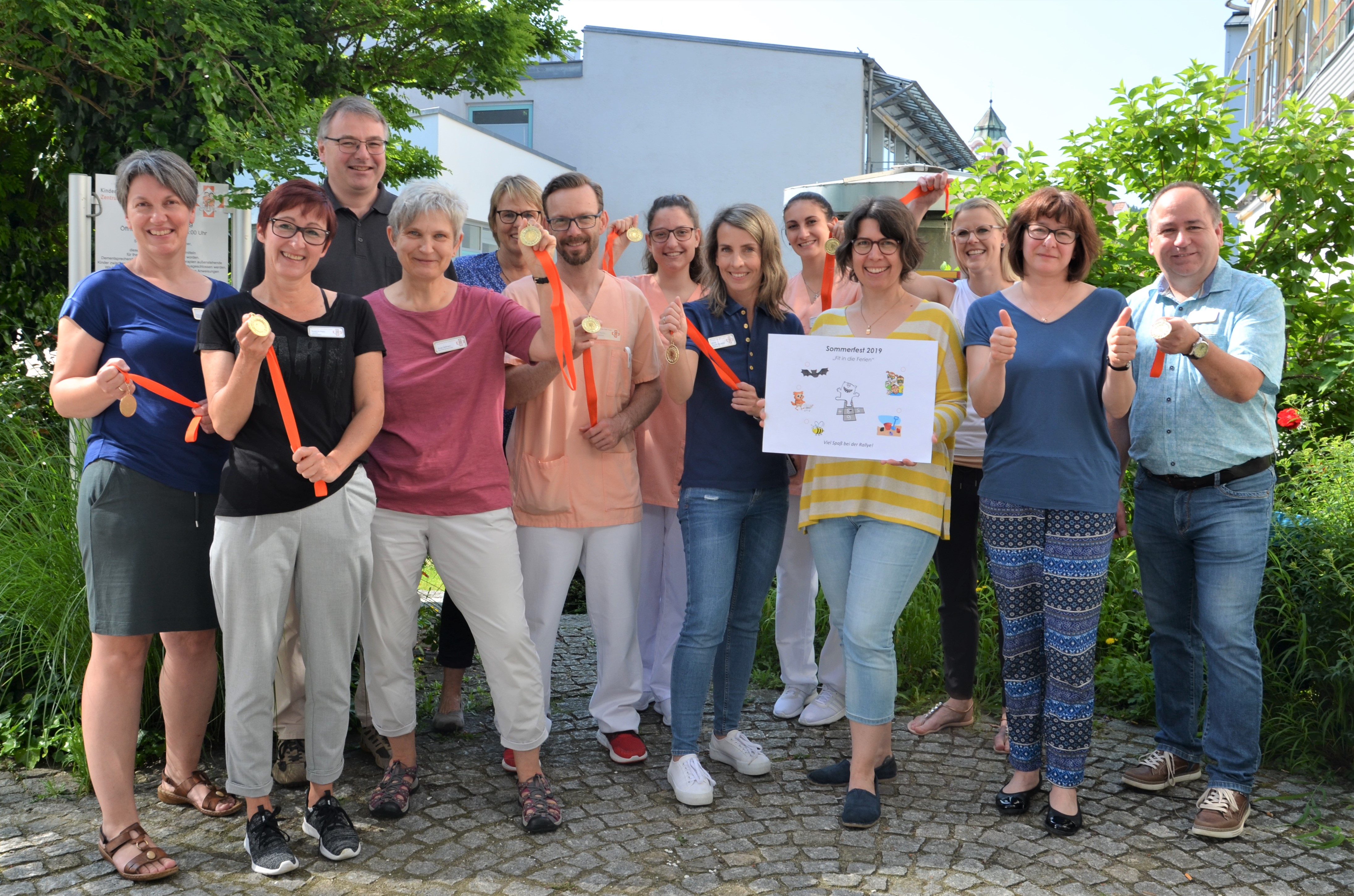 20190611 Die Medaillen sind schon gerichtet