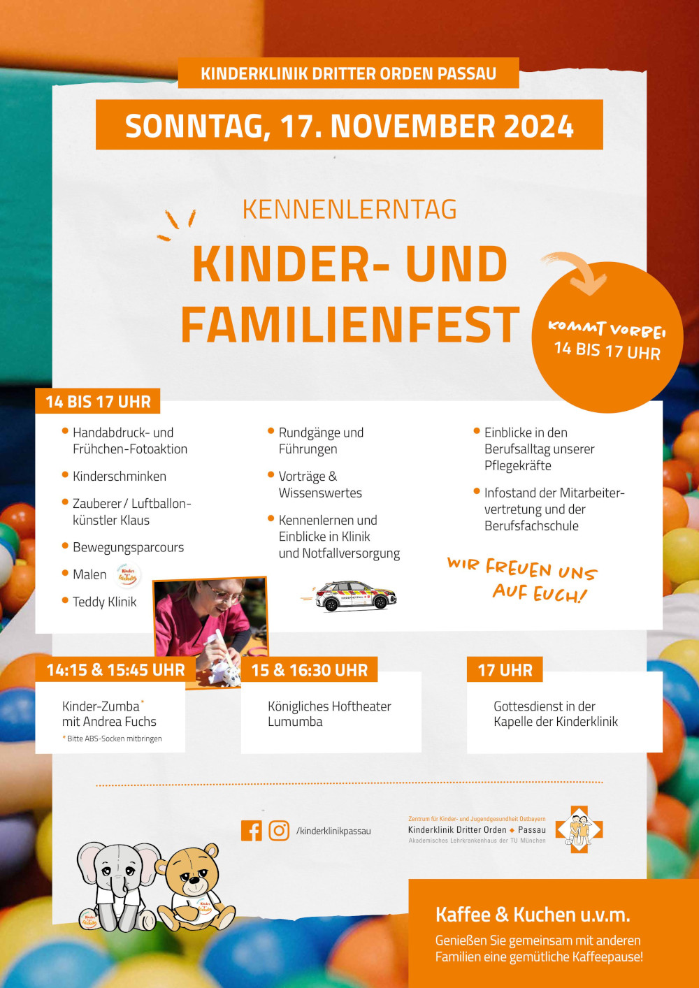 2024 11 10 Großes Kinder und Familienfest zum Weltfrühgeborenentag Flyer NEU